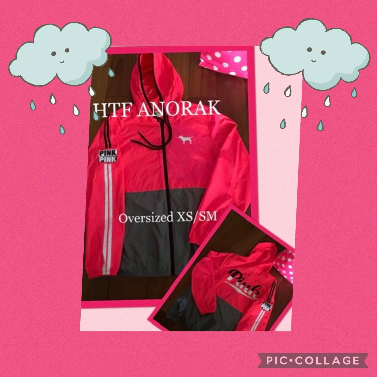 VS PINK Anorak Windbreaker