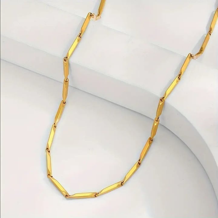 22 Womens 14K Gold Chain Link Necklace 14 Karat Ladies Jewelry 22 inch Long NEW
