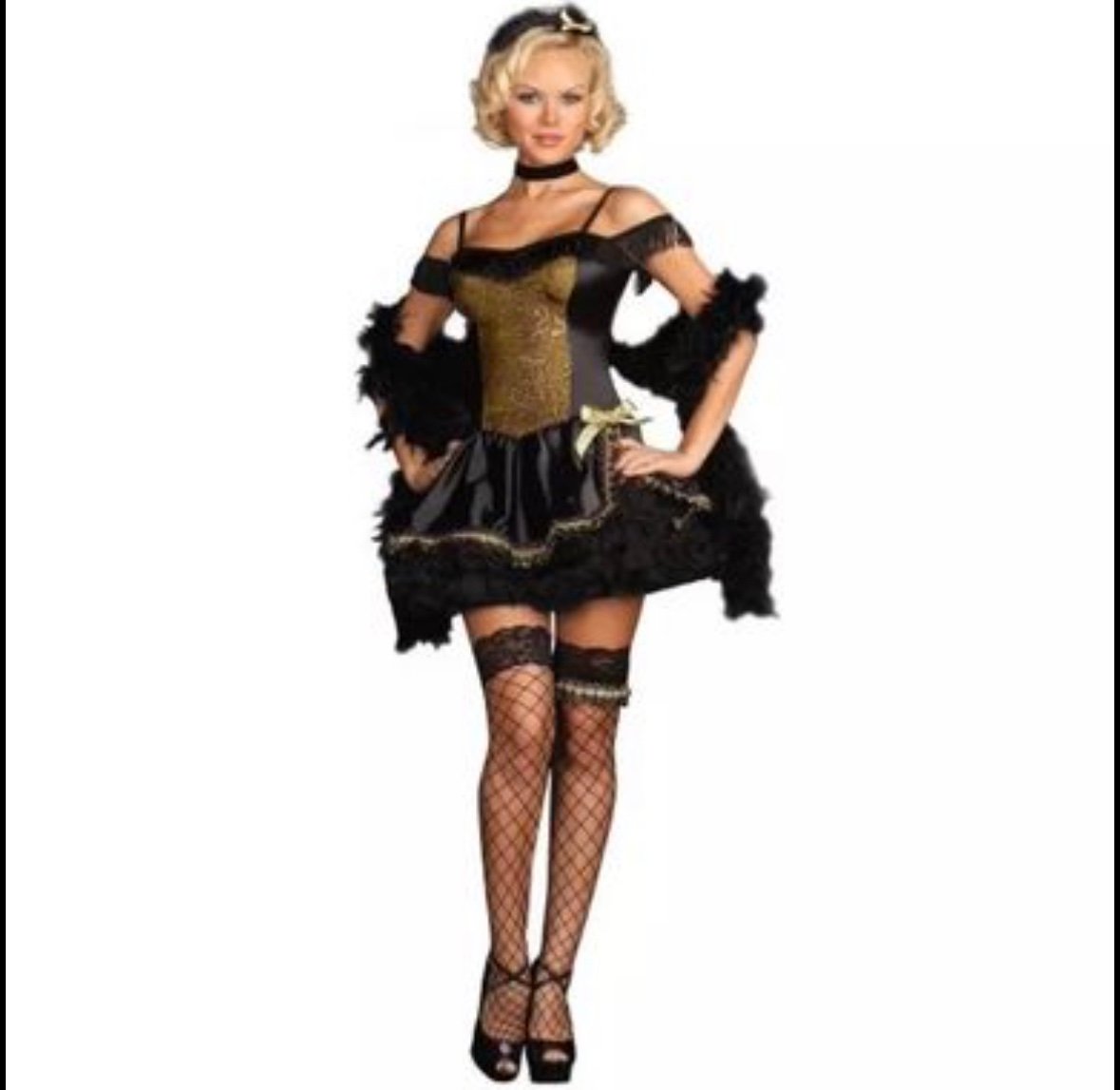 Dream Girl Goldie Rush adult Halloween Costume sz Small