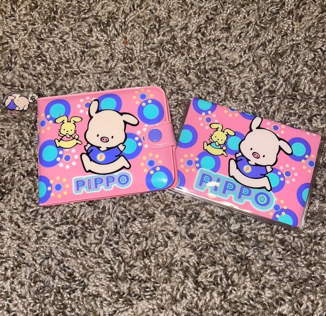 Sanrio 1997 Pippo Wallet and Photo Album