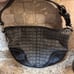 Vintage Coach Y2K signature mini soho hobo shoulder bag black grey