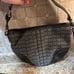 Vintage Coach Y2K signature mini soho hobo shoulder bag black grey