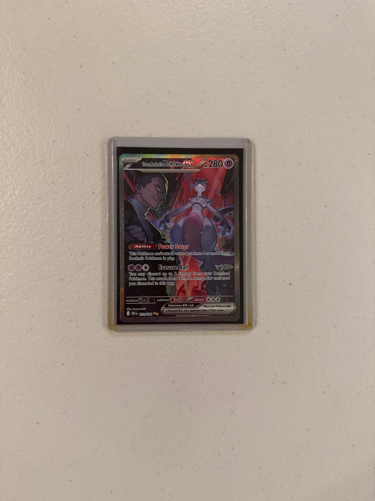 Team Rocket’s Mewtwo ex (231/182)