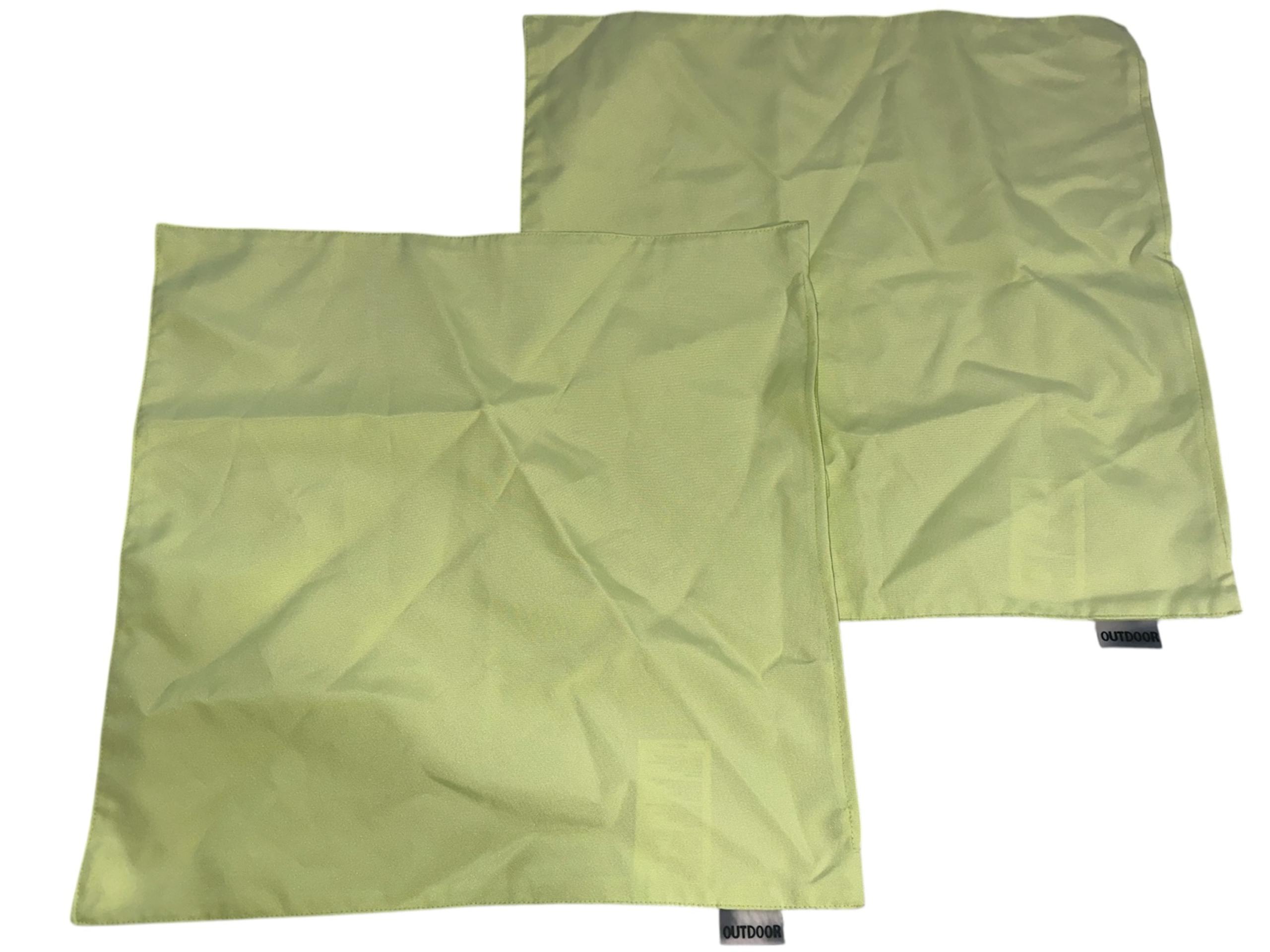 Outdoor patio pillow covers