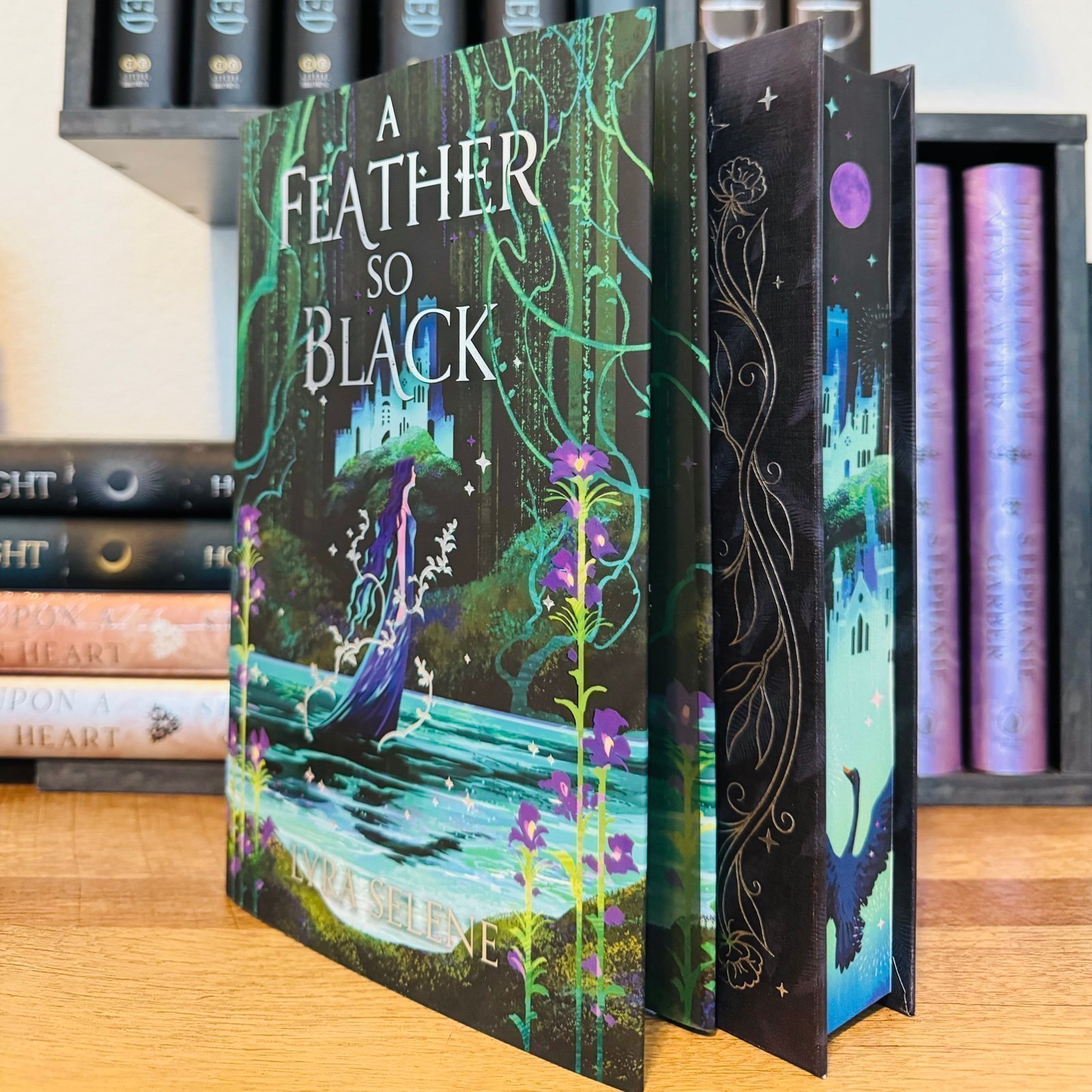 Fairyloot Exclusive Signed Edition A Feather So Black by Lyra Selene