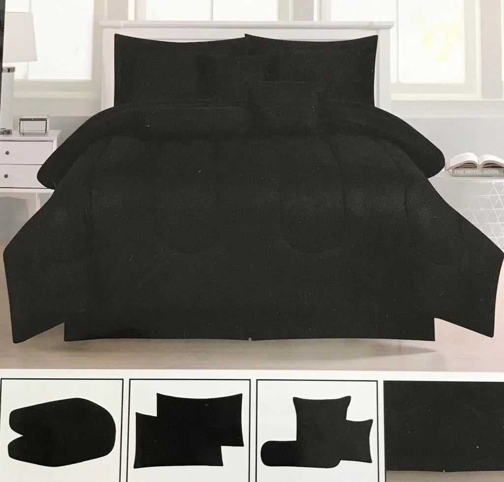 7 Piece Comforter Set (Queen Sized)