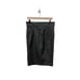 Vintage Andrea Odicini 100% Silk Black Texture Set Blazer Skirt Size 42