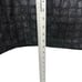 Vintage Andrea Odicini 100% Silk Black Texture Set Blazer Skirt Size 42