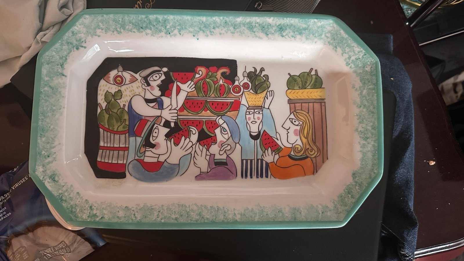 Ceramiche De Simone platter