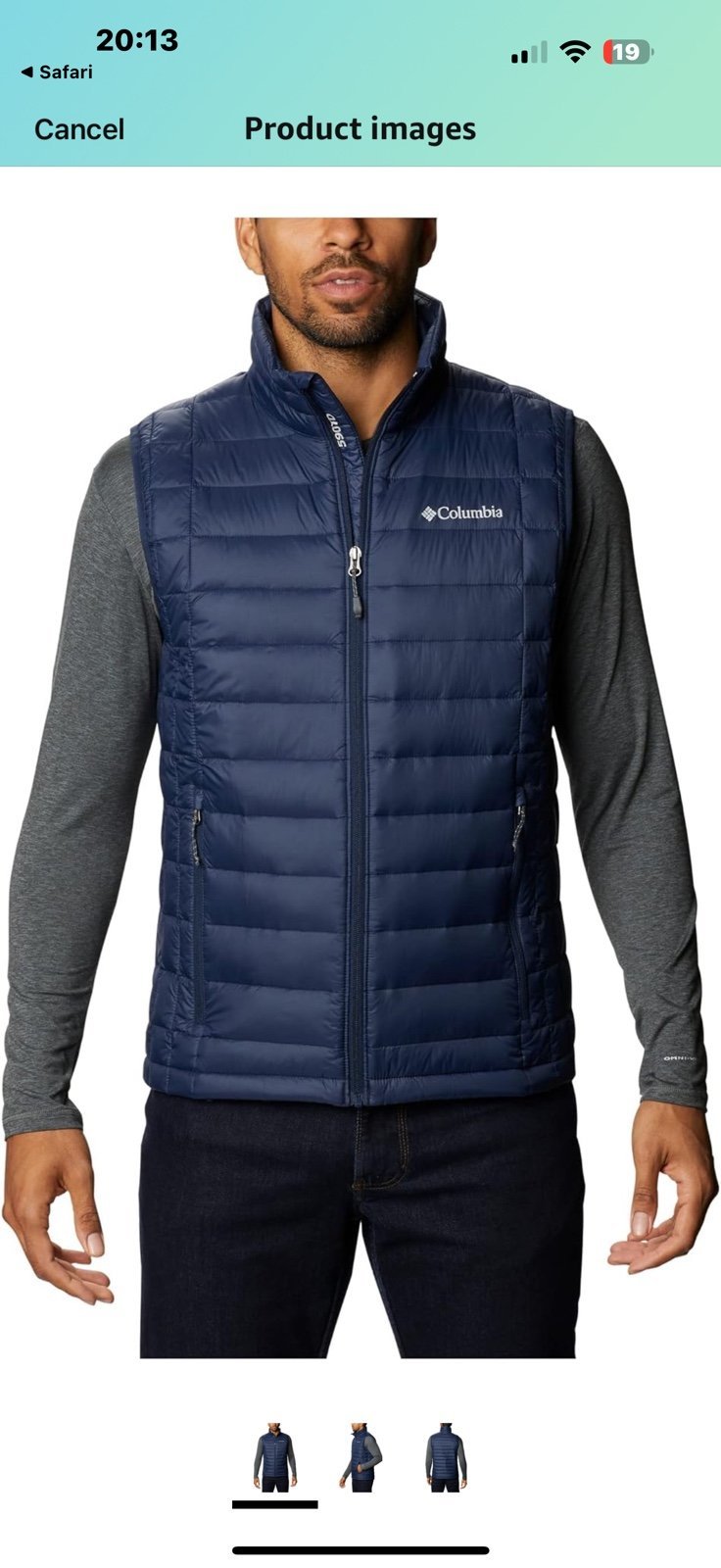 NWT Columbia sportswear thermal reflection Omni heat vest