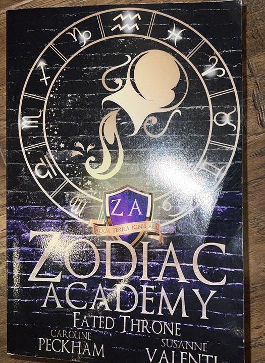 my 6Zodiac Academy 6: Fated Throne by Caroline Peckham Paperback Book