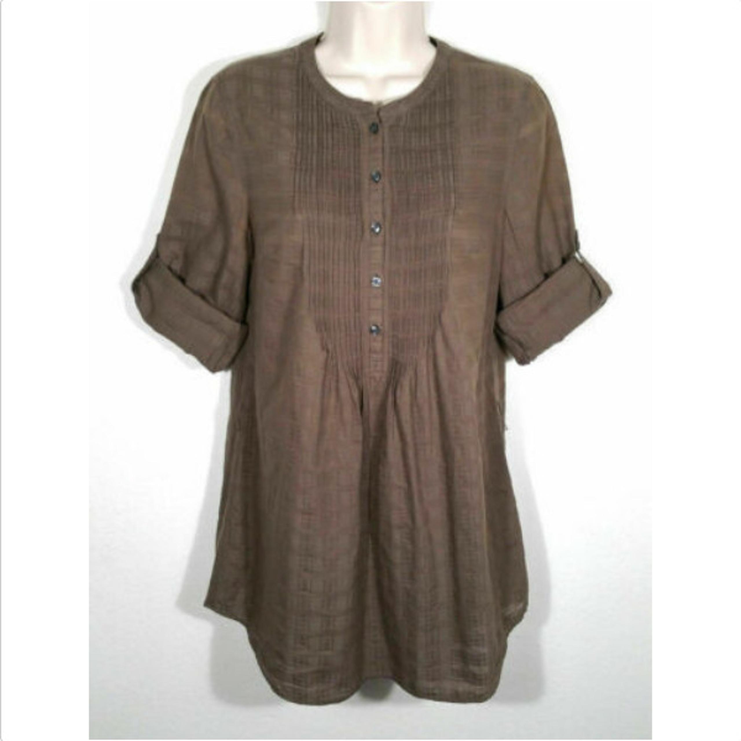 ANN TAYLOR LOFT Tunic Top Blouse 1923E1P