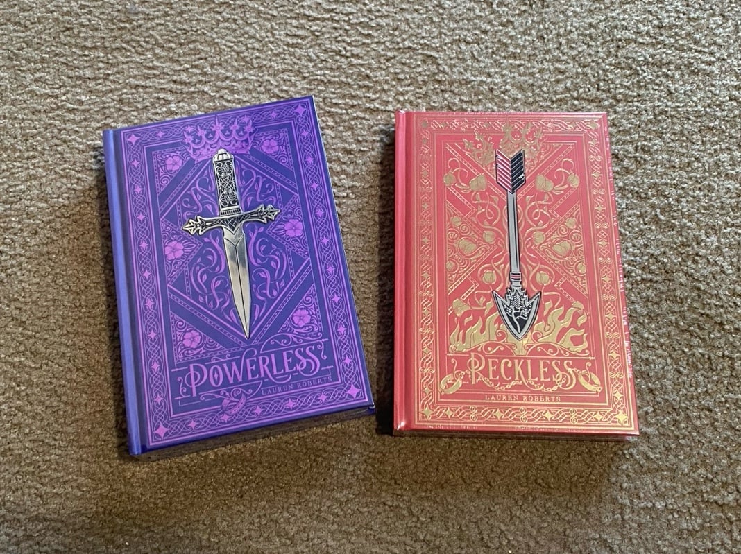 Powerless and Reckless by Lauren Roberts Bookish Box