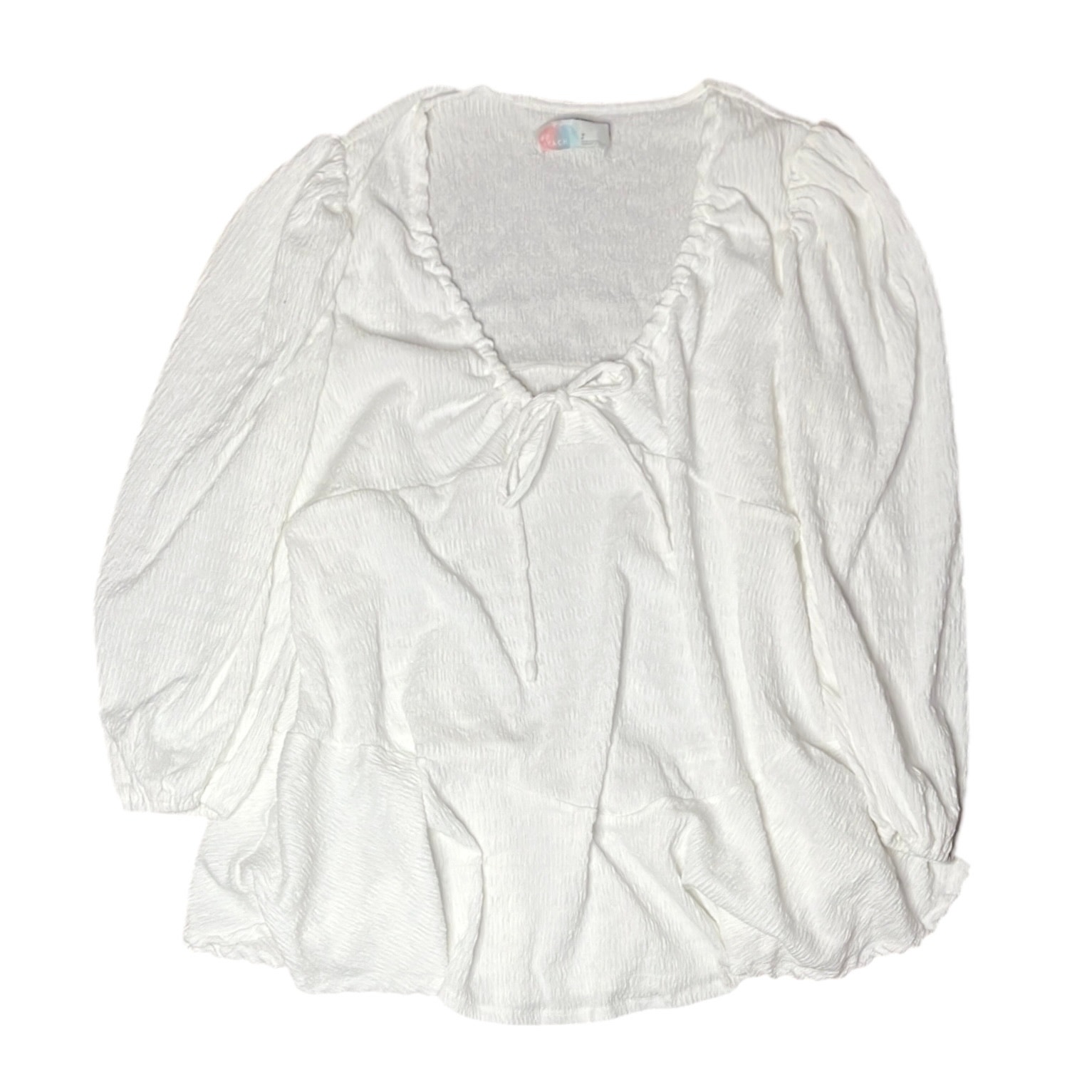 Free People Beach Anderson Mini Dress White Size Small