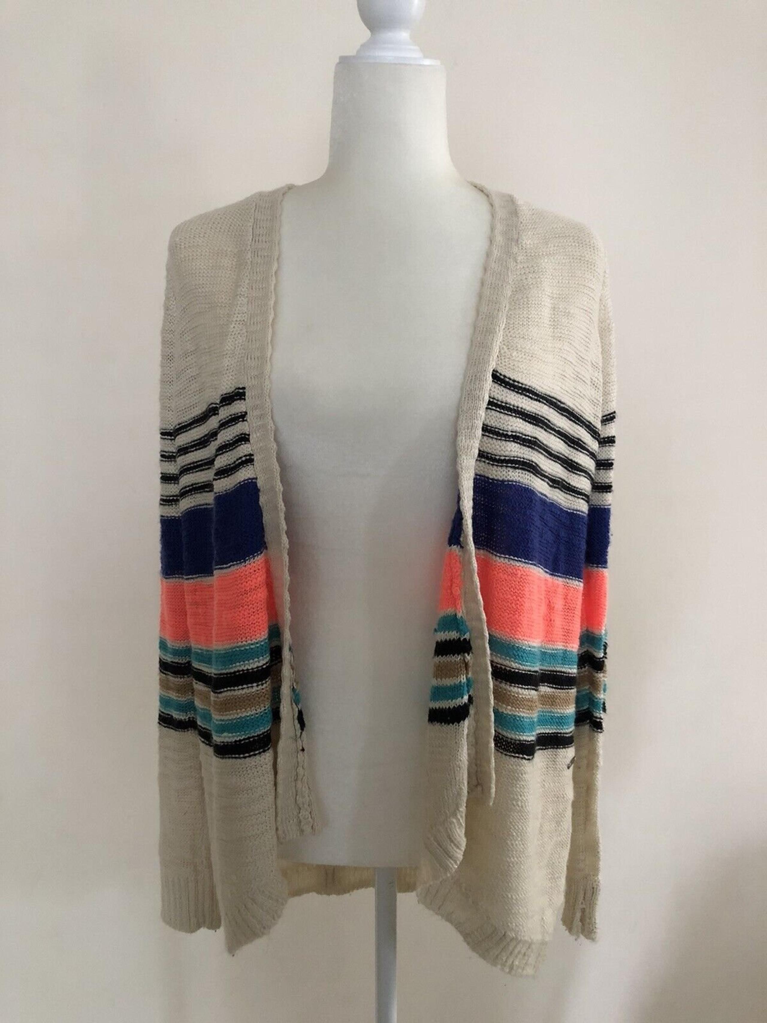 Element Women’s Juniors Open Front Drape Hyde Cardigan Sweater Size S