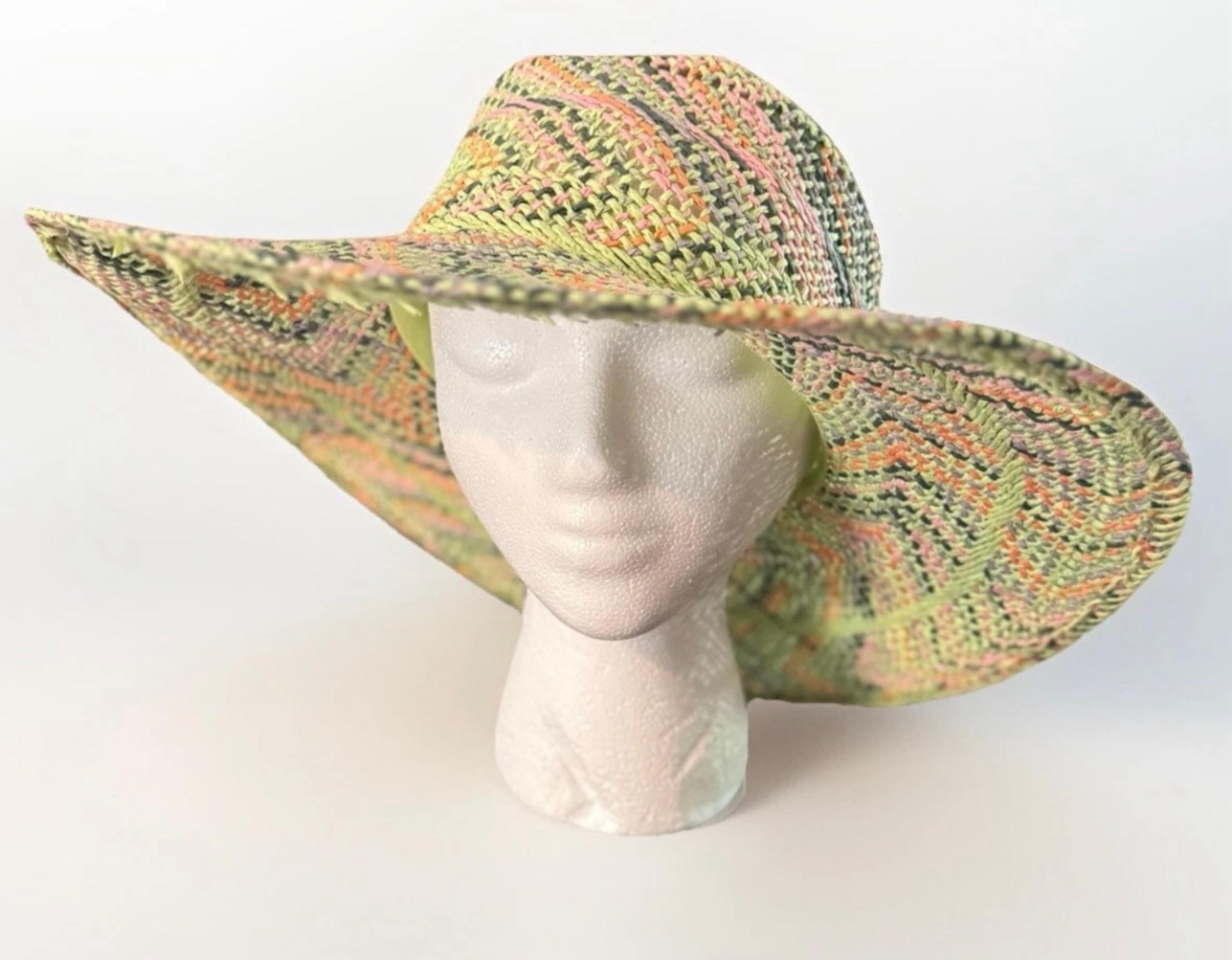 Sun Hat/ Beach Hat/Multi Color/One Size Fits Most/ Womans