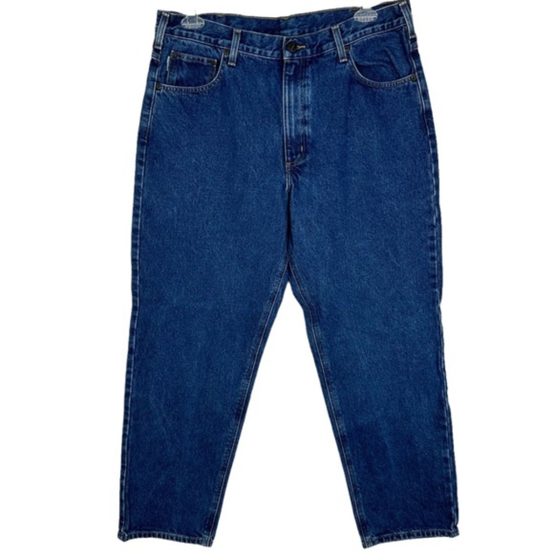 Carhartt Relaxed Fit Regular Wash Blue Jeans Men’s Sz 38x30
