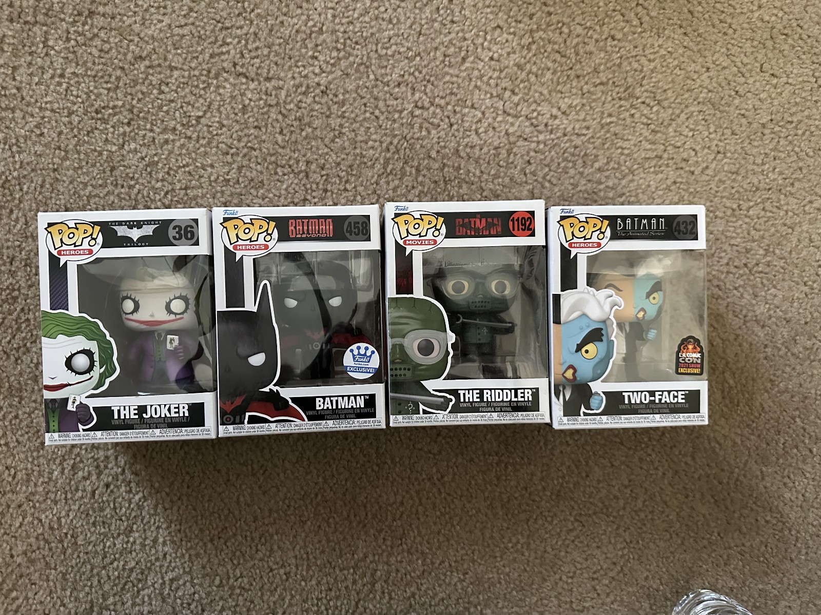 DC Funko Pop Lot