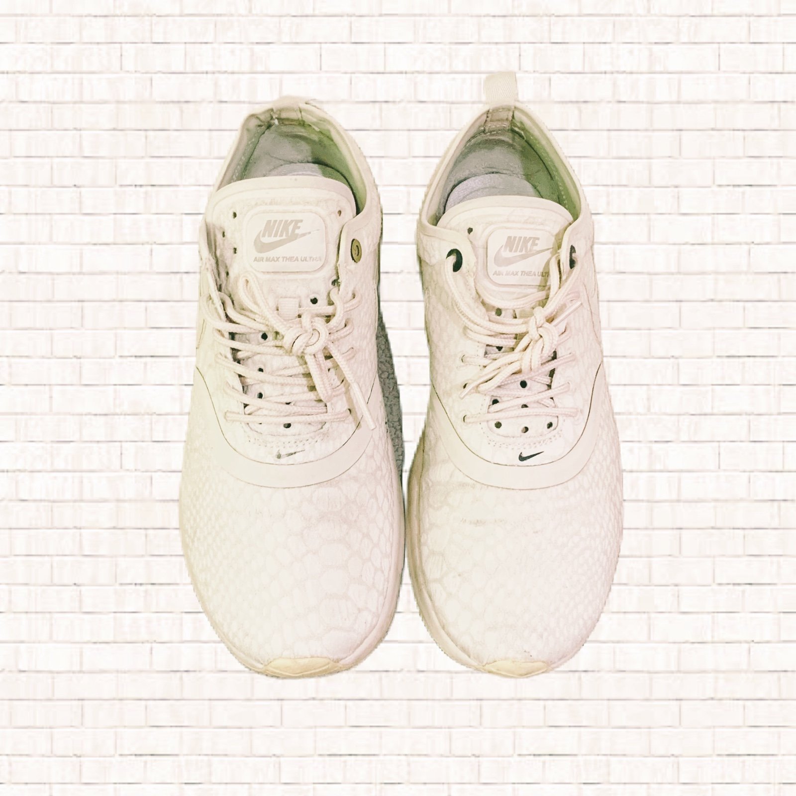 Nike thea tan snakeskin discount