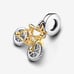 Pandora Spinning Wheels Bicycle Dangle Charm
