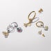Pandora Spinning Wheels Bicycle Dangle Charm