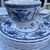 Beautiful Indies Ironstone cups and Saucers 8 sets