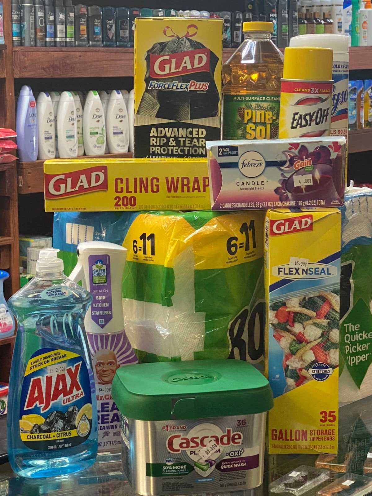cleaning supplies