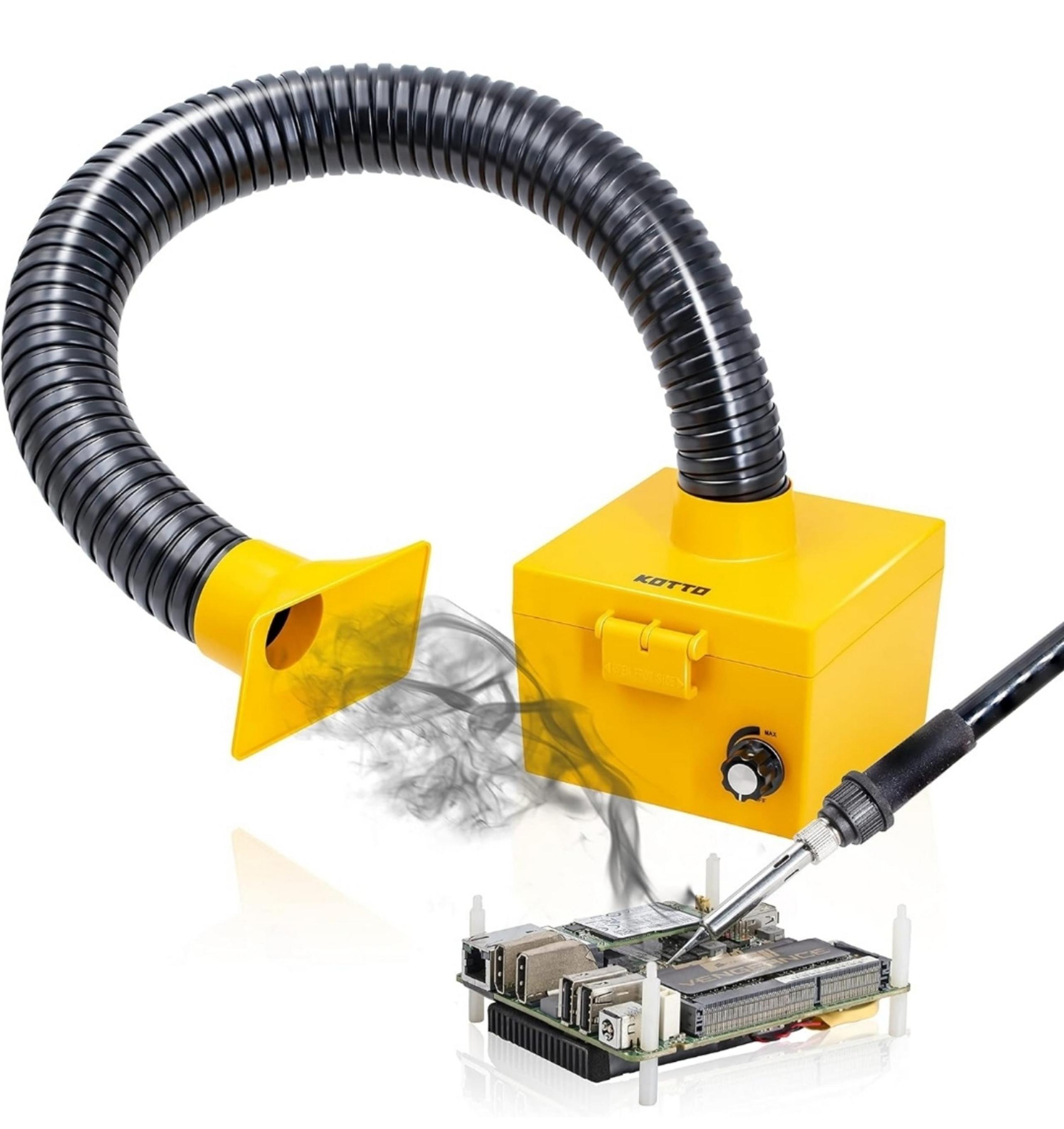 KOTTO Strong Suction Smoke Absorber for Soldering, Welding, 3D Printing - Extrac