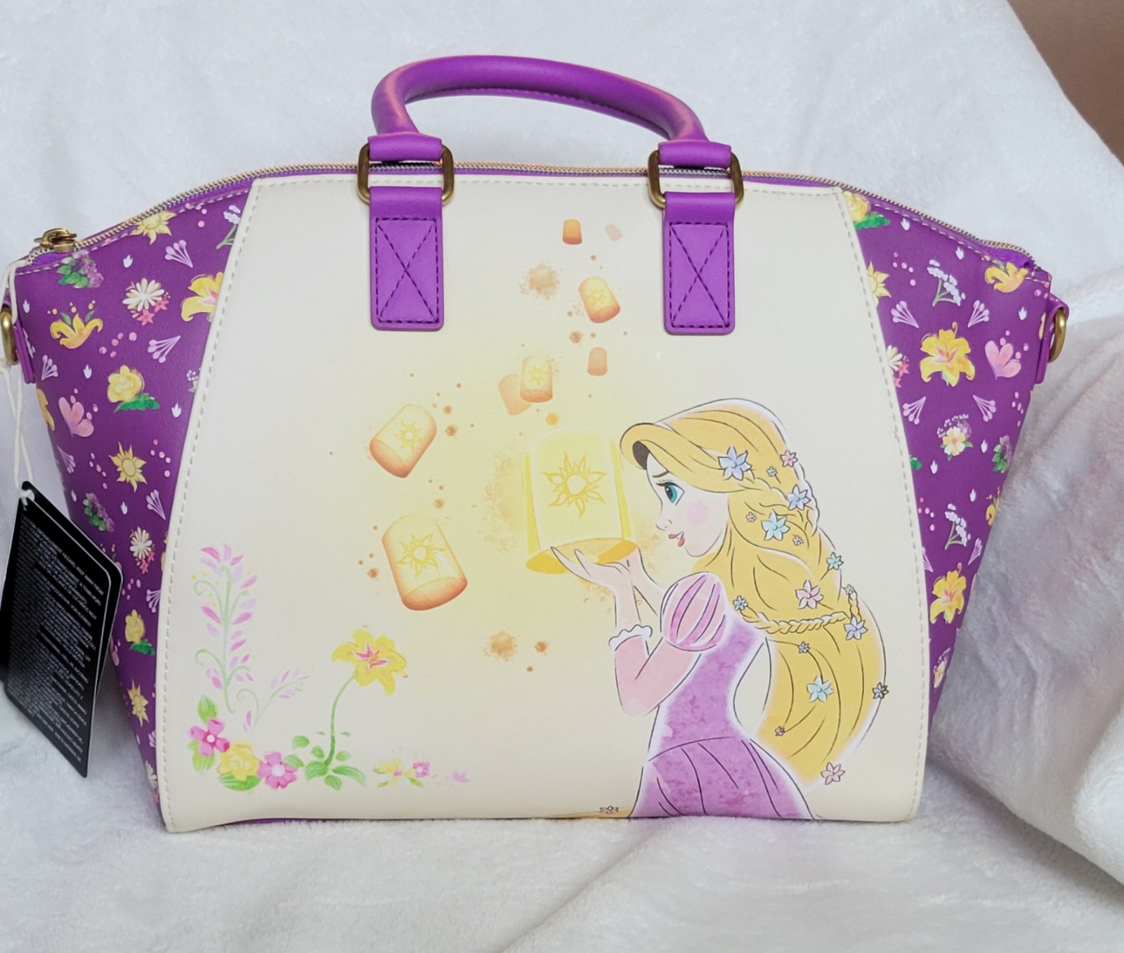 Loungefly Disney Tangled Rapunzel satchel