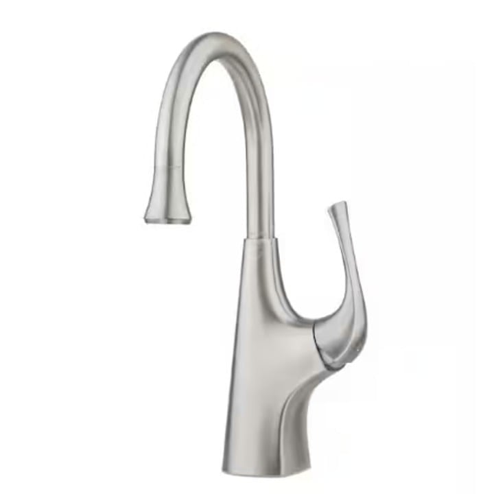 Ladera Single-Handle Bar Faucet in Spot Defense Stainless Steel
