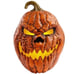 Halloween Giant 21 inch rotten patch grimacing LED jack o’lantern pumpkin NEW