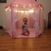 ORIAN Princess Castle Playhouse Tent for Girls with LED Star Lights
