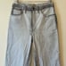 Madewell 29 The Perfect Vintage Wide-Leg Crop Jean white wash denim gray bronze