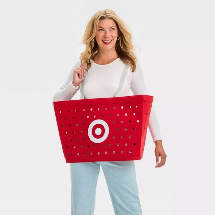 Target shopping basket costume