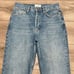 We The Free High Rise Straight Ankle Blue Jeans Size 27