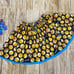 Handmade Girls Smiley faces Print Skirt