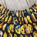 Handmade Girls Smiley faces Print Skirt