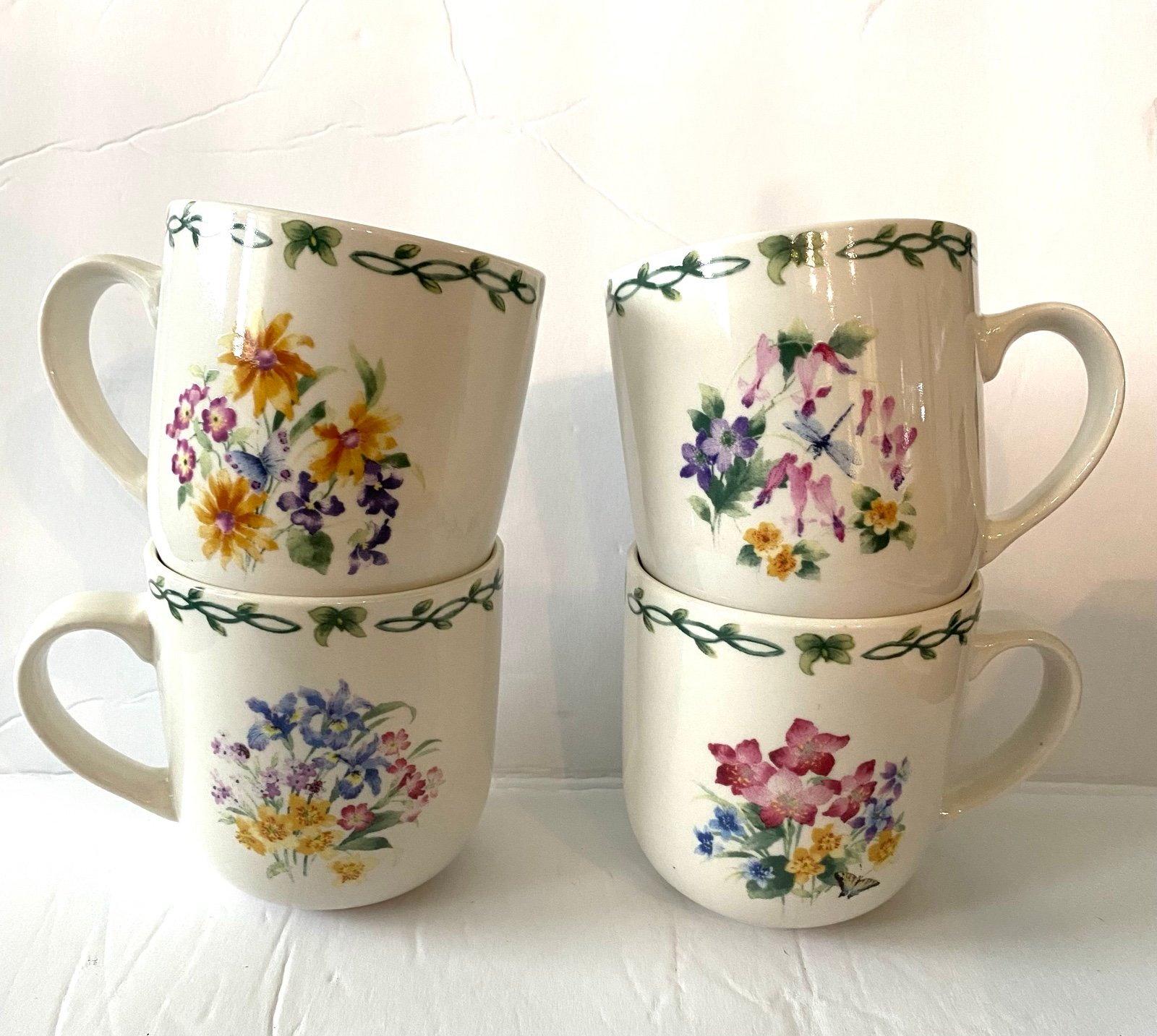 National Wildlife Federation set of 4 mugs