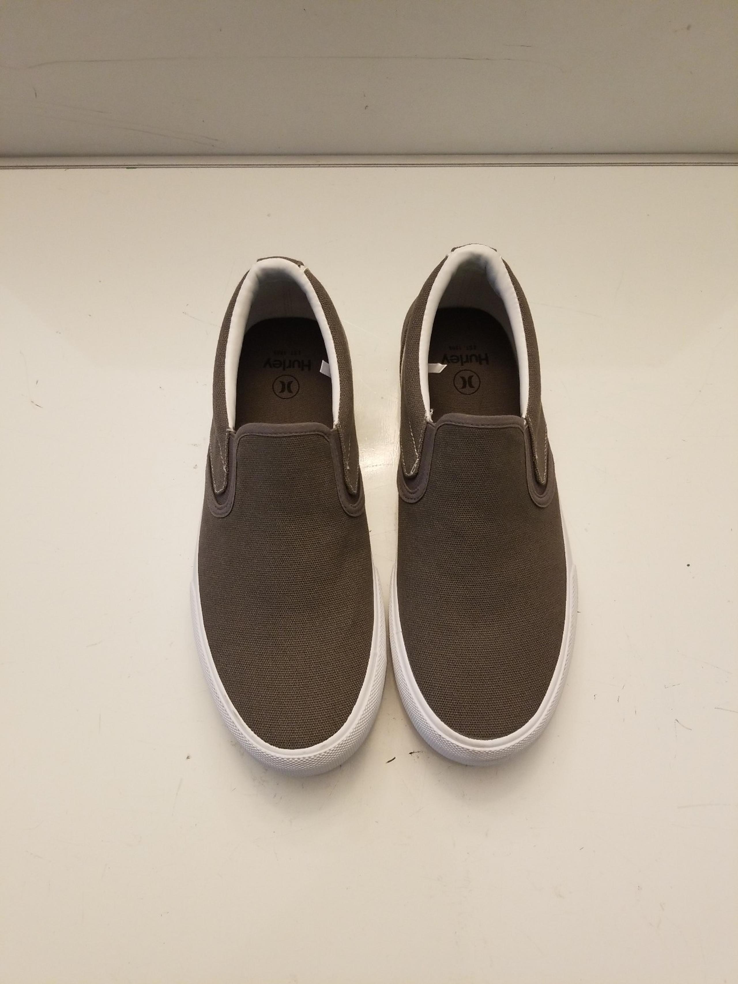 NEW!! Hurley Men's Canvas Soft Cushioned Arlo Slip On Shoes