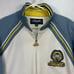 Ecko Unltd Track Jacket Men Large Rhino Blue White Full Zip Logo Dragons Vintage