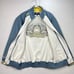 Ecko Unltd Track Jacket Men Large Rhino Blue White Full Zip Logo Dragons Vintage