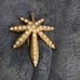 Vintage Pot Leaf Belt Buckle