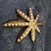 Vintage Pot Leaf Belt Buckle