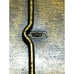 Mitsubishi Backhoe Construction Equipment Metal Belt Buckle Stamped USA VINTAGE!