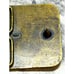 Mitsubishi Backhoe Construction Equipment Metal Belt Buckle Stamped USA VINTAGE!