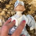 Peace doll #8 McCook porcelain 12”