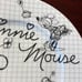 Disney Sketchbook Minnie Salad and Dinner Plates