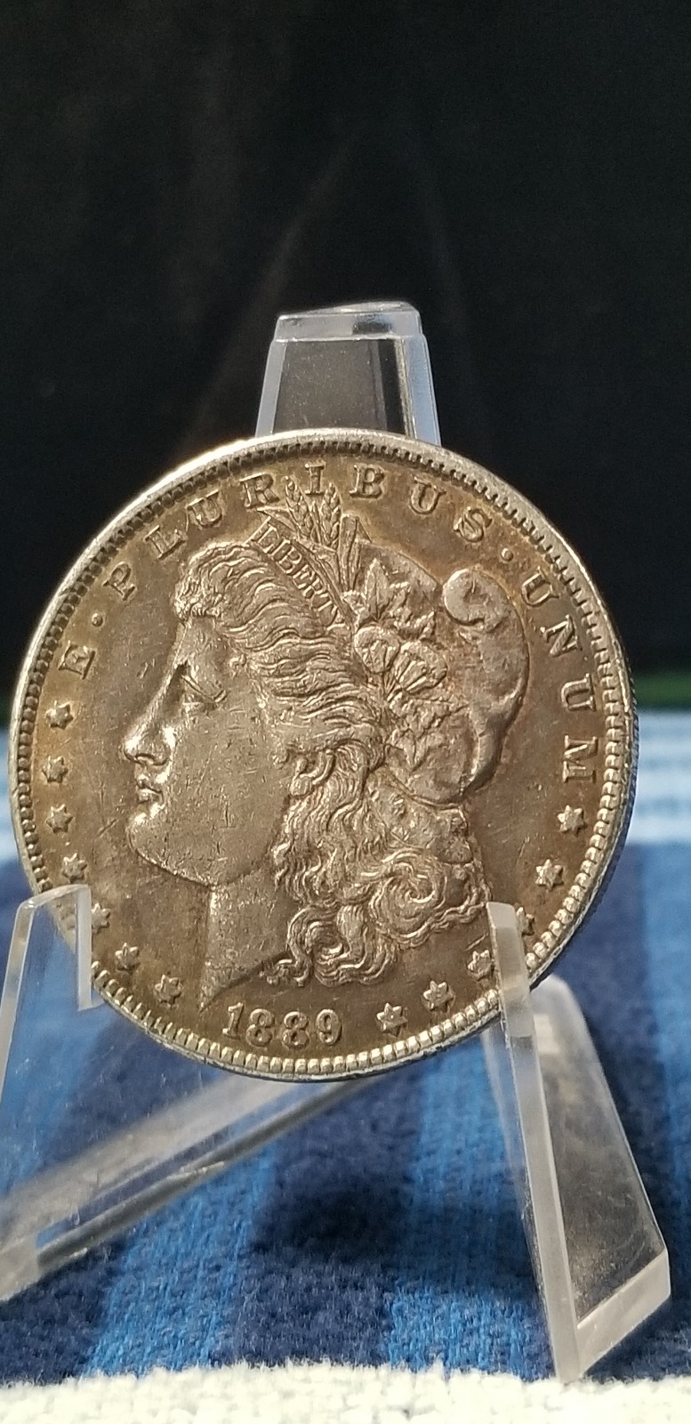 1889-P MORGAN SILVER DOLLAR