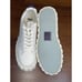 Eytys Odessa Canvas Sneakers in White 41 10 Womens New Nib With Box