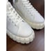 Eytys Odessa Canvas Sneakers in White 41 10 Womens New Nib With Box